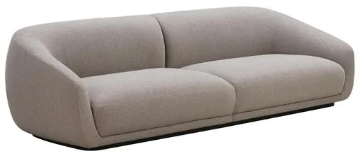 Wendelbo Montholon Sofa 3-vietė Cuddle 04/Juodai beicuota ąžuolas