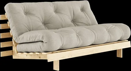 Karup Design Roots miegamoji sofa su čiužiniu 160x200 914 Lin/Pine