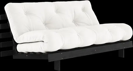 Karup Design Roots miegamoji sofa su čiužiniu Roots 160x200 Natūrali/Juodai lakuota