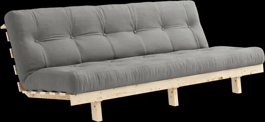 Karup Design Lean miegamoji sofa su čiužiniu Alpha 130x200 Pilka/Raw