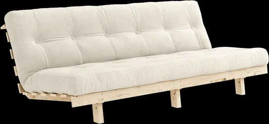 Karup Design Lean Miegamoji sofa su čiužiniu Alpha 130x200 Lin/Raw