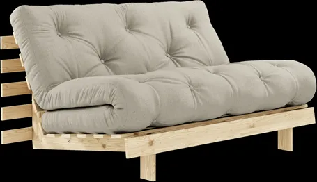 Karup Design Roots miegamoji sofa su čiužiniu 140x200 914 Lin/Pine
