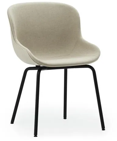 Normann Copenhagen Hyg Valgomojo kėdė Paminkštinta Juodas plienas/Main Line Flax MLF20